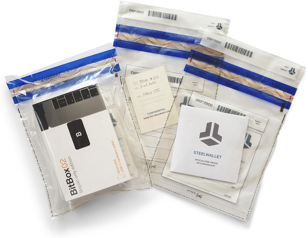 Tamper evident bags
